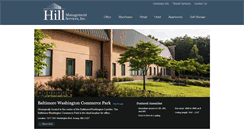 Desktop Screenshot of hillmgt.com